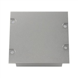 هیت سینک اکسترود شده ماشینکاری CNC آلومینیومی بزرگ