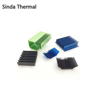 هیت سینک آلومینیومی آنودایز رنگی