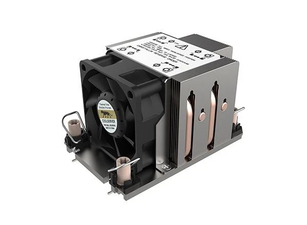 Aluminum Zipper Fin Heat Pipe 2U Server CPU Radiator For LGA4189